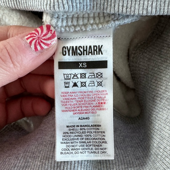 NWOT Gymshark Fleece Oversized Hoodie - Picture 2 of 4
